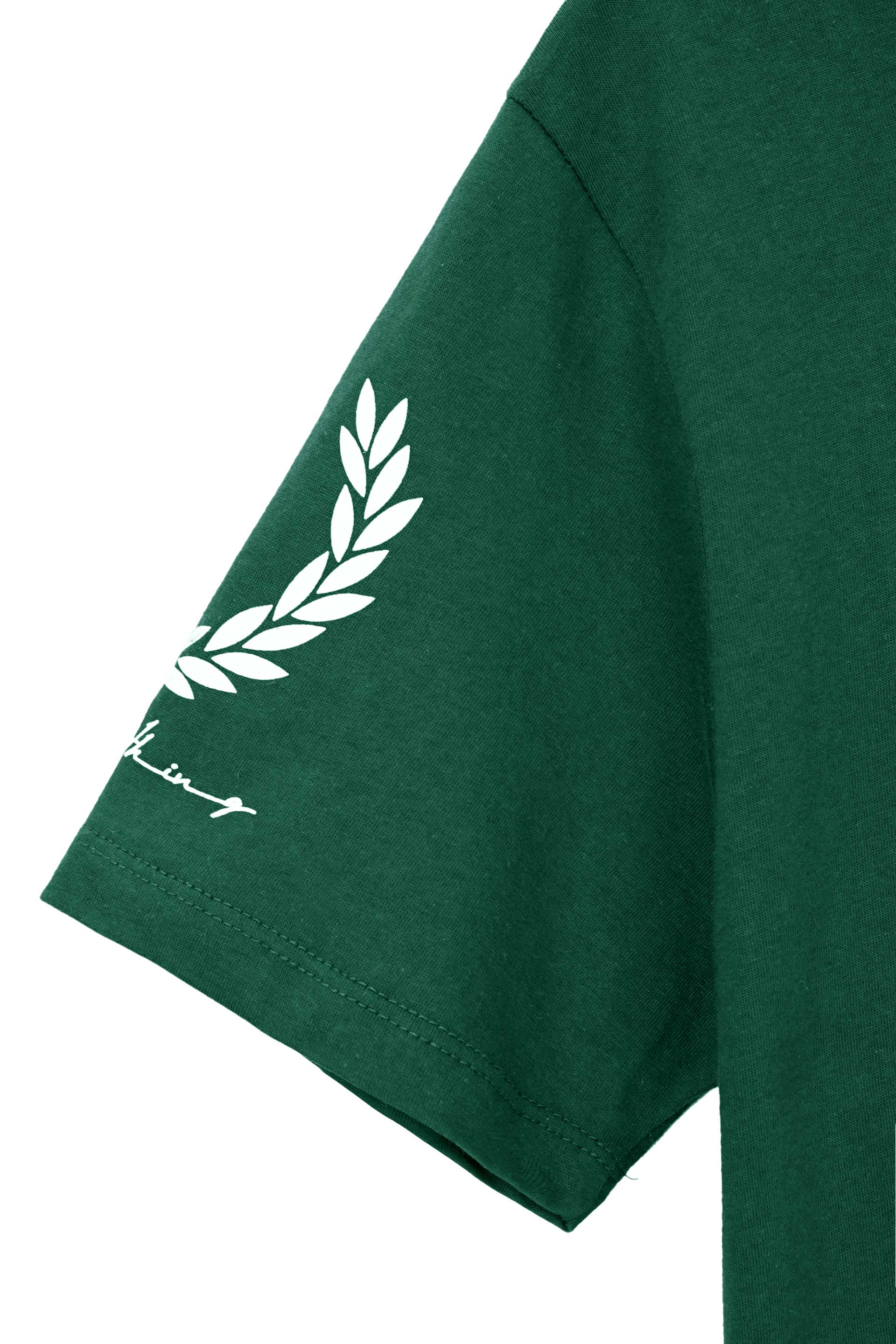 Dark Green Graphic T-Shirt