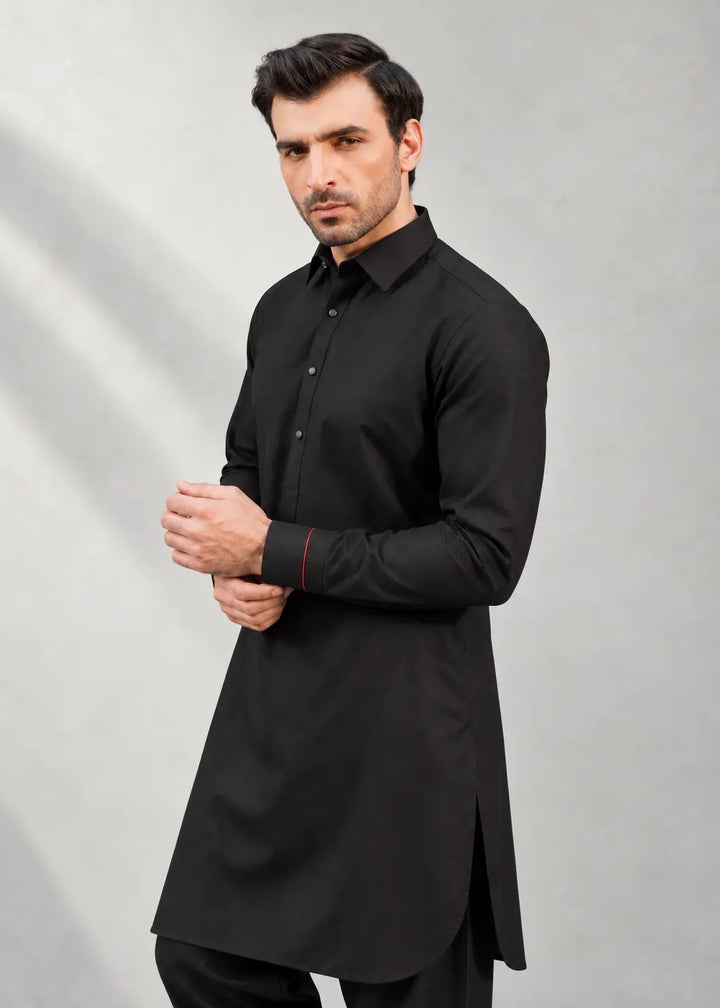 Black Ebony Luxe Shalwar Kameez