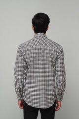 Check Black/ White Casual Shirt