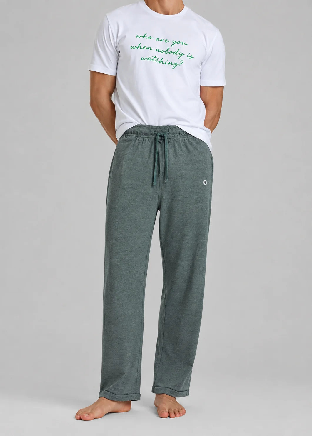 Everyday Comfort Loungewear Trouser — Green