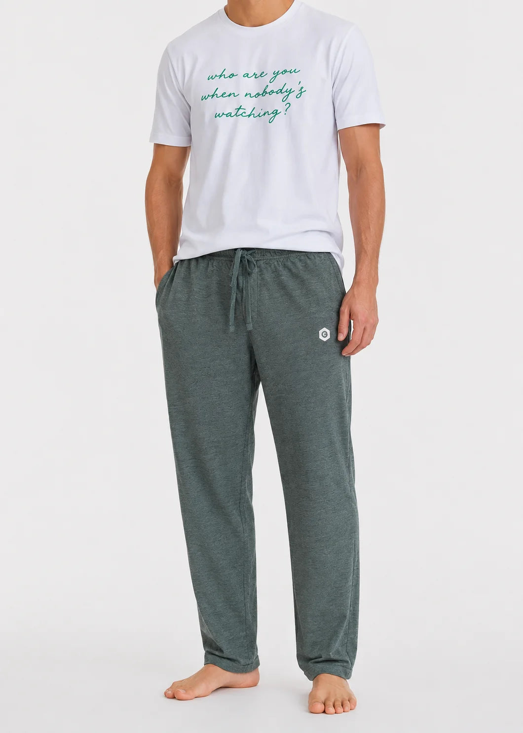 Everyday Comfort Loungewear Trouser — Green