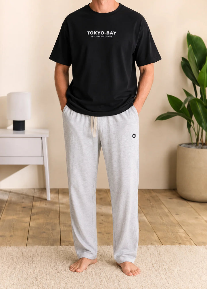 Everyday Comfort Loungewear Trouser — Heather Grey