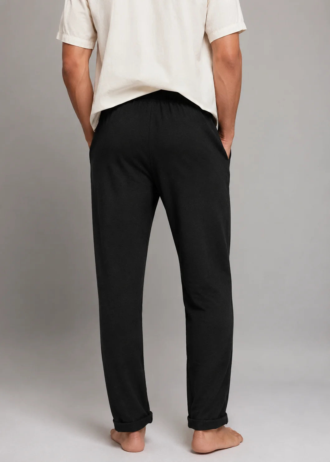 Everyday Comfort Loungewear Trouser — Black