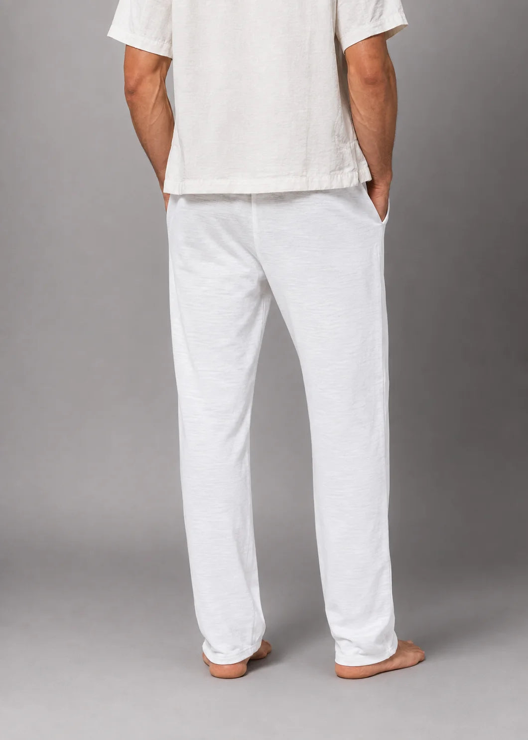 Everyday Comfort Loungewear Trouser — White
