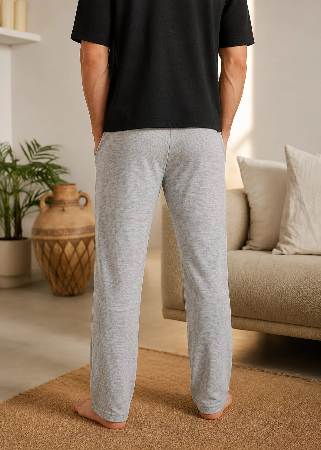 Everyday Comfort Loungewear Trouser — Grey