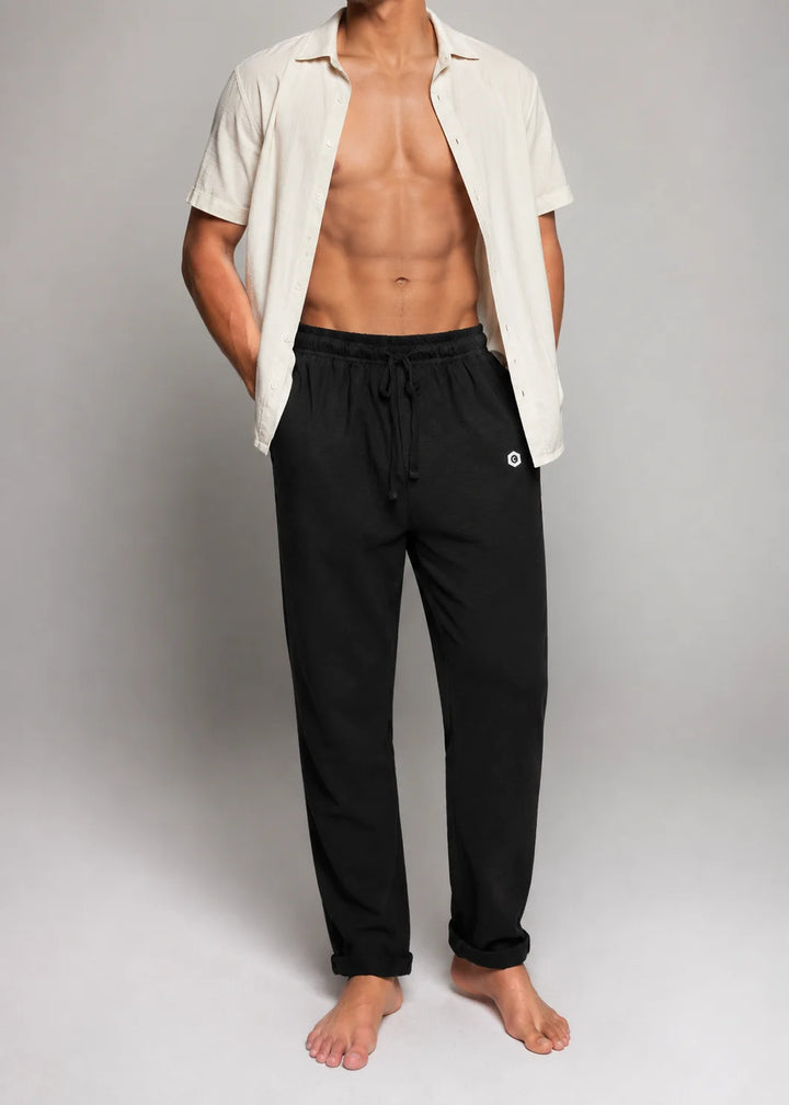 Everyday Comfort Loungewear Trouser — Black