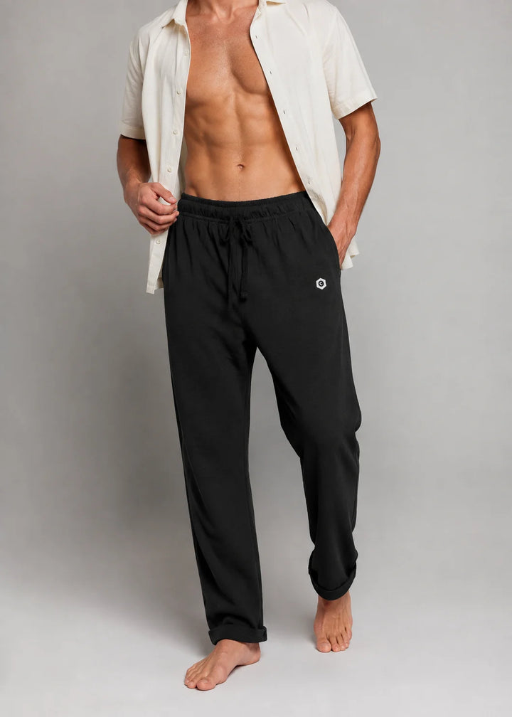 Everyday Comfort Loungewear Trouser — Black
