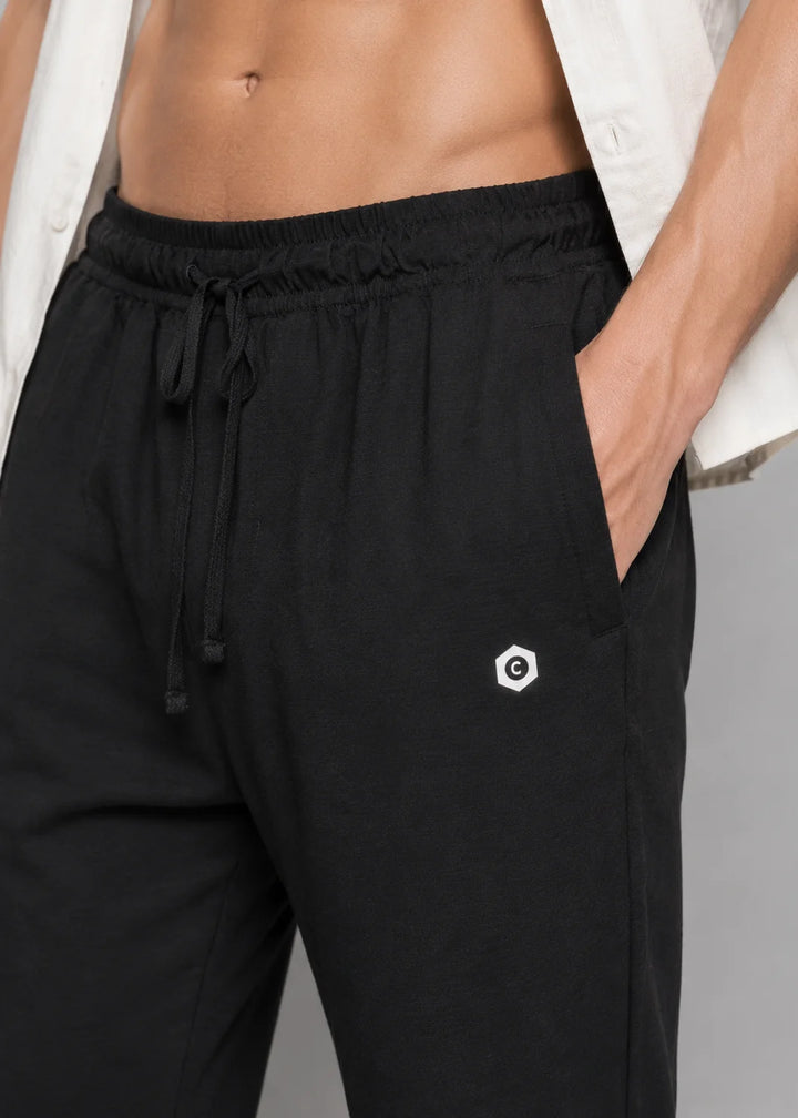 Everyday Comfort Loungewear Trouser — Black