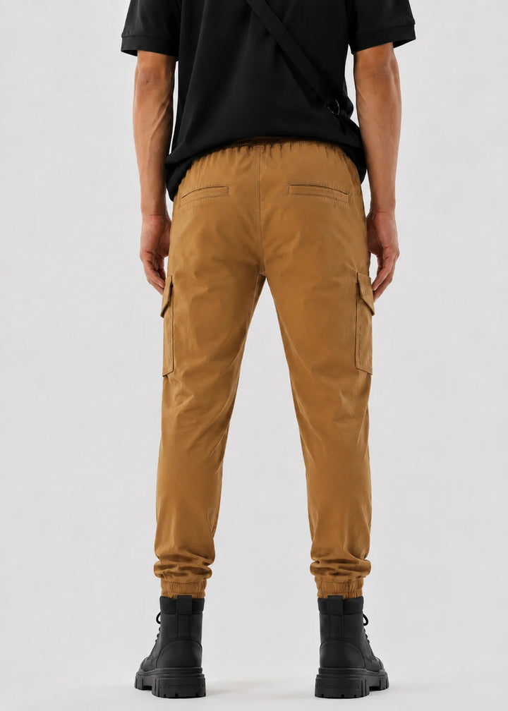 Khaki Utility Cargo Jogger Pant
