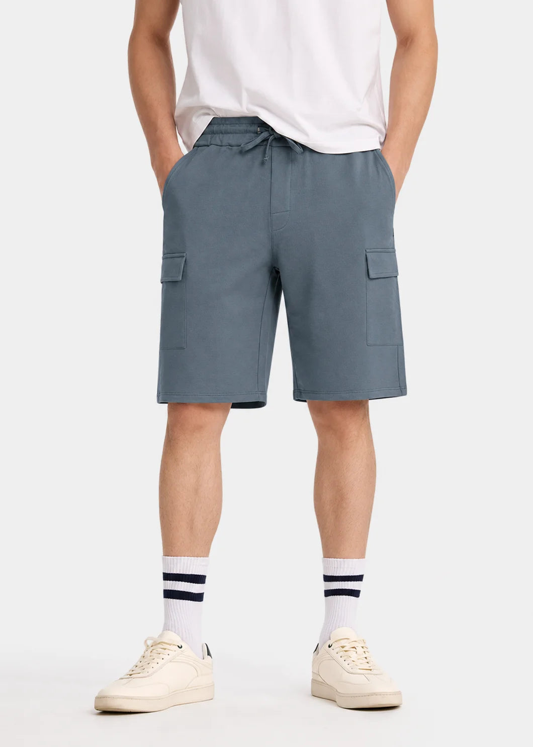 Steel Blue Cargo Shorts