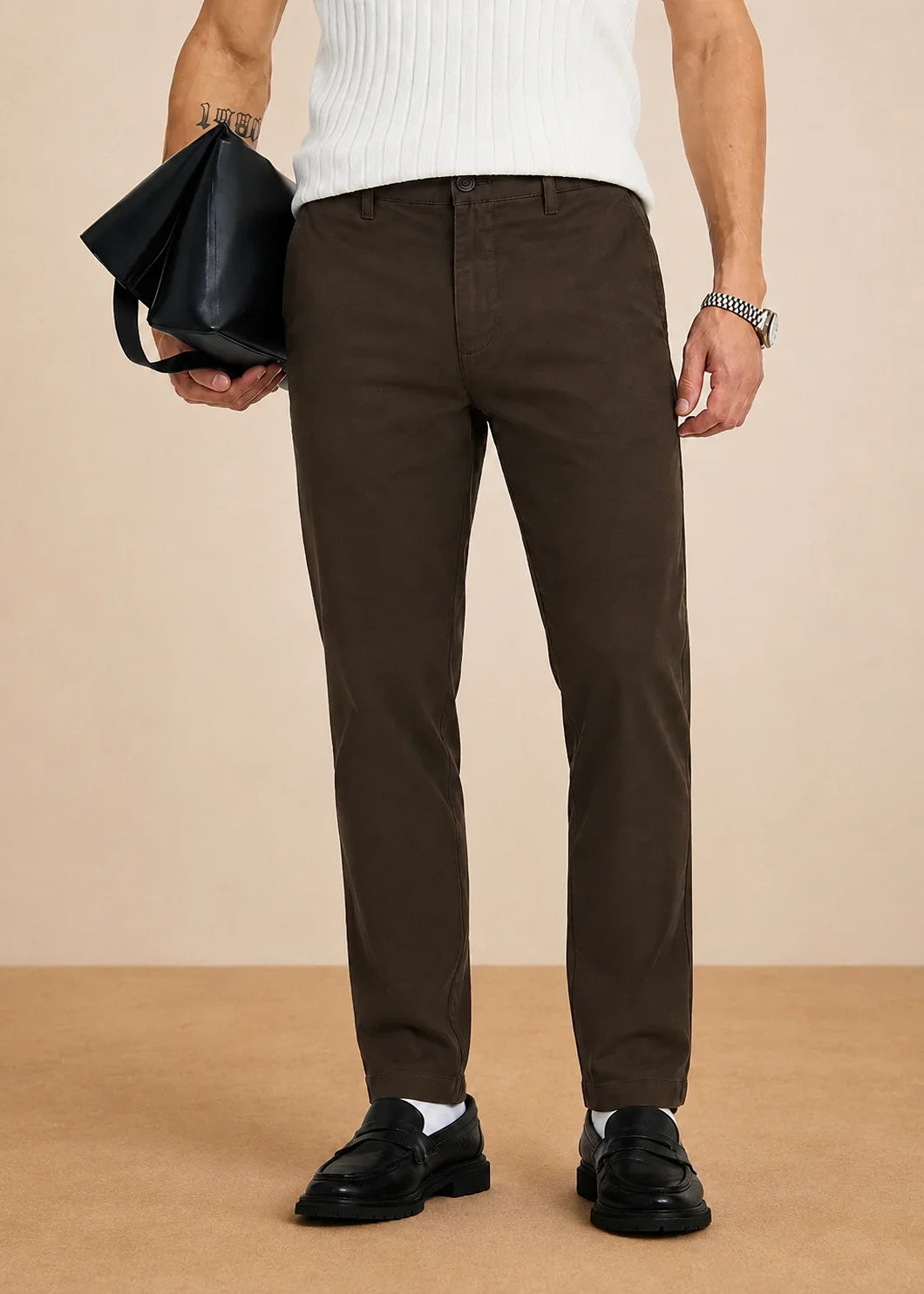 Stretch Chinos Cotton Pant