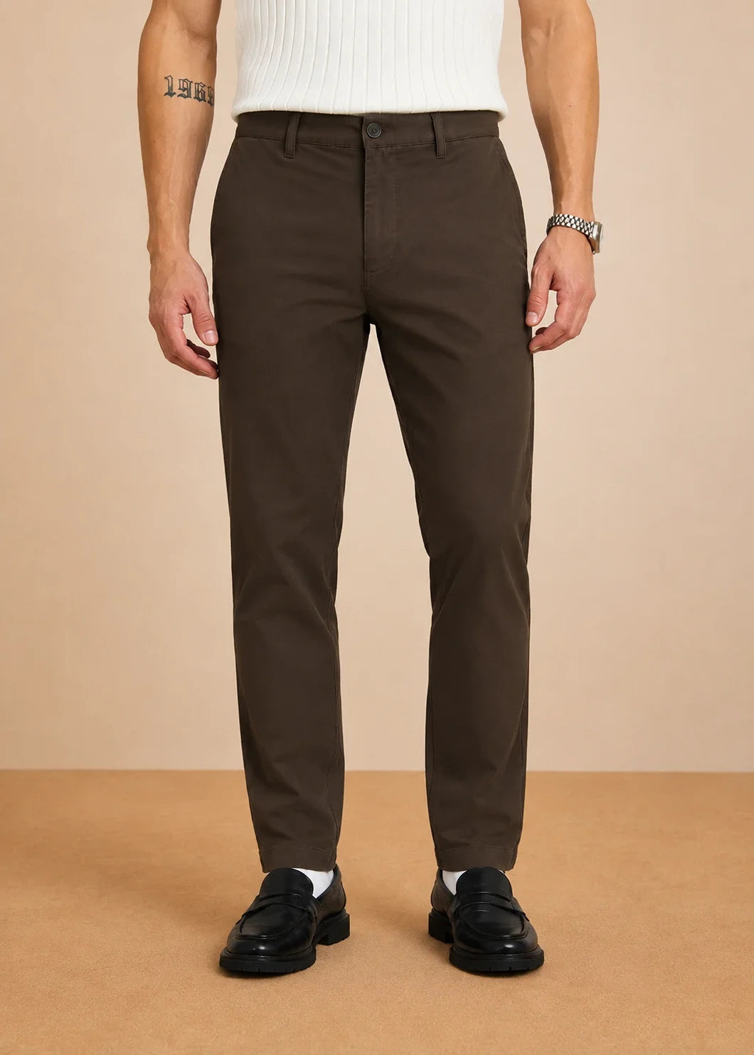 Stretch Chinos Cotton Pant