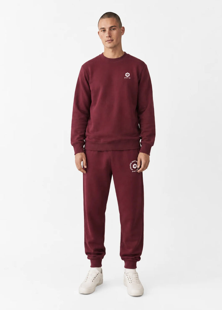 Everyday Fleece Tracksuit Maroon