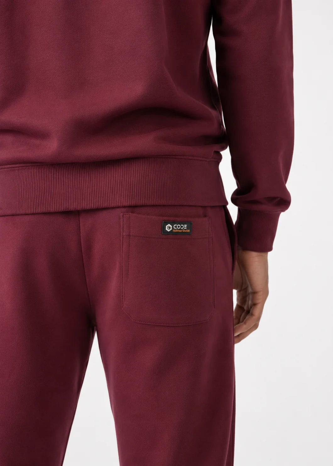 Everyday Fleece Tracksuit Maroon
