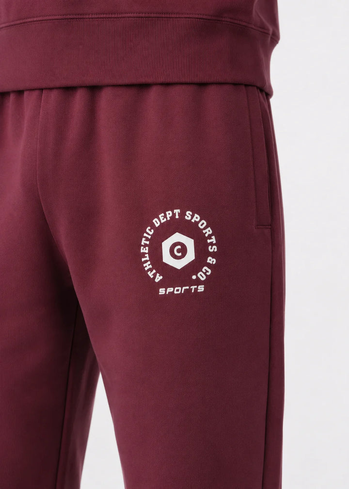 Everyday Fleece Tracksuit Maroon