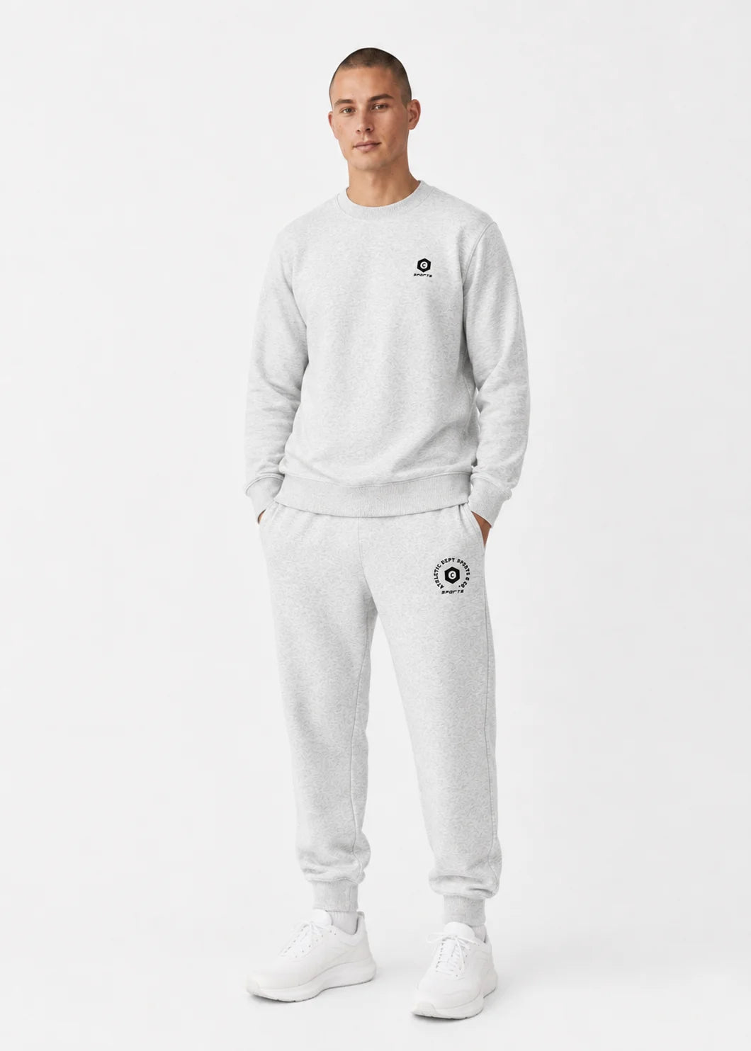 Everyday Fleece Tracksuit Off White