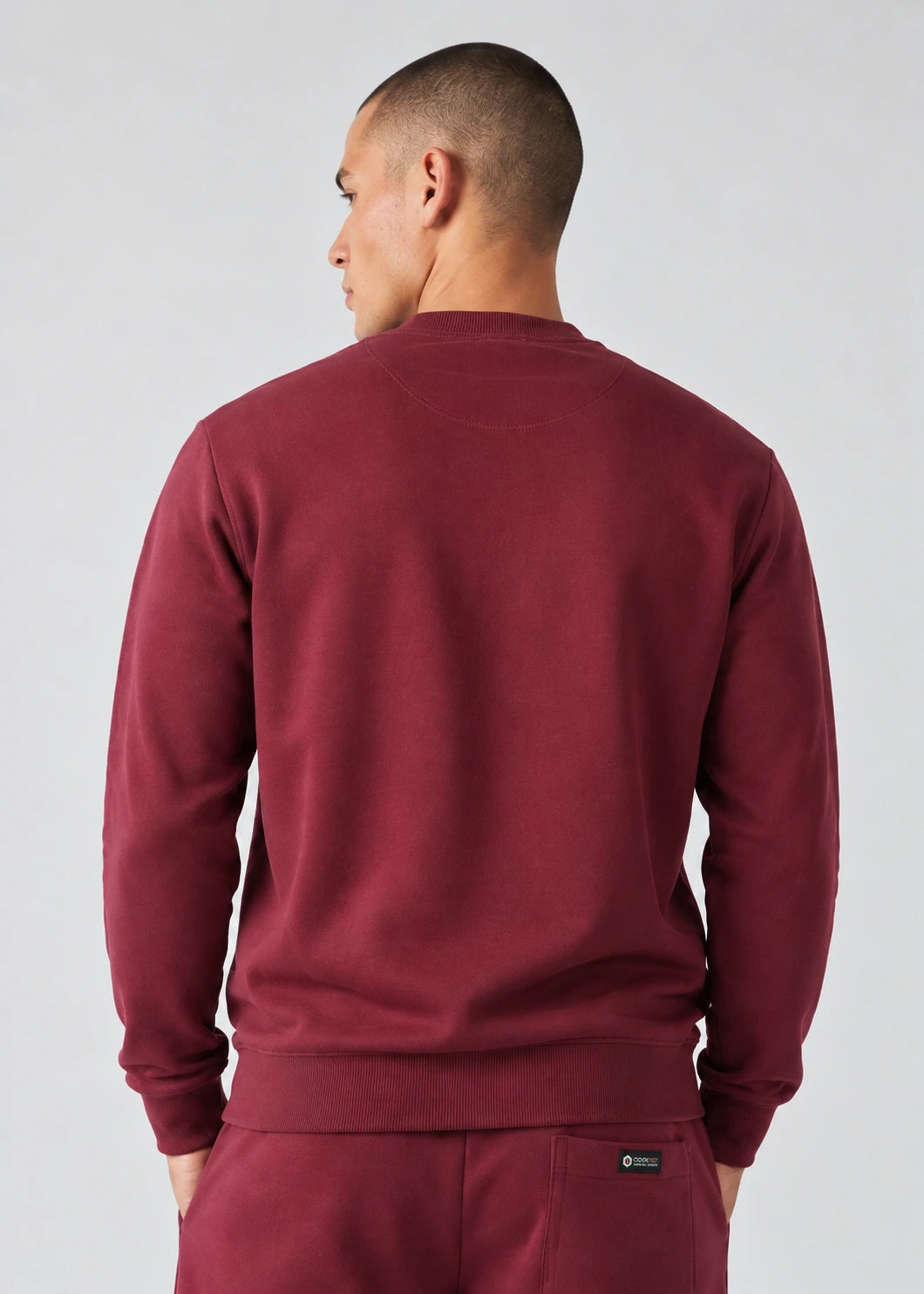 Fleece Sweatshirt Maroon