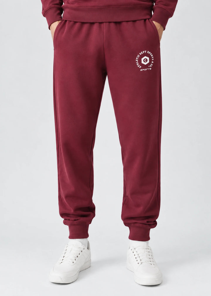 Fleece Jogger Maroon