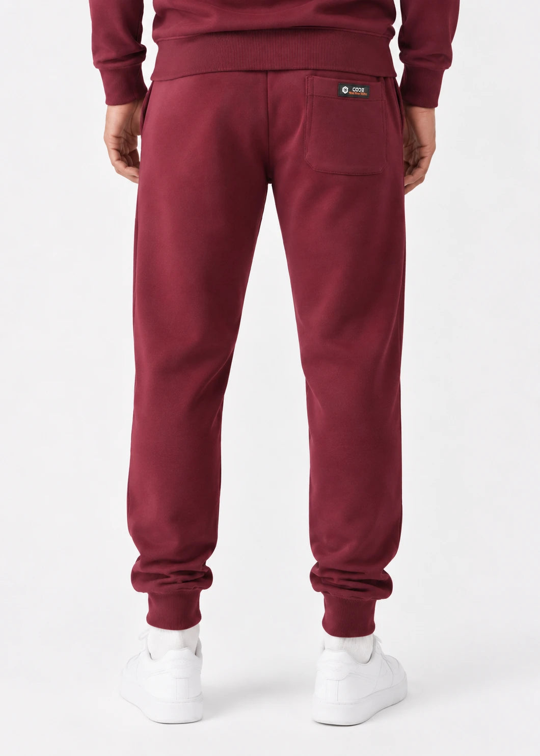 Fleece Jogger Maroon