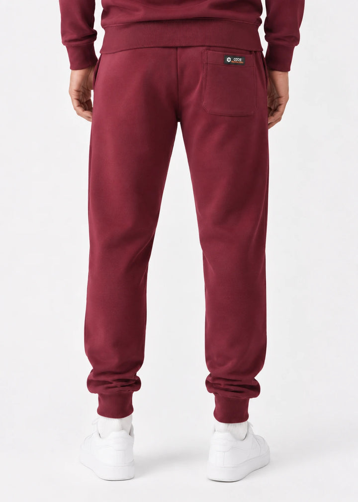 Fleece Jogger Maroon
