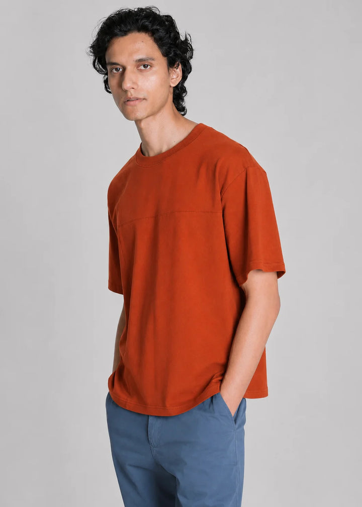 Rust Seam Detail T-Shirt