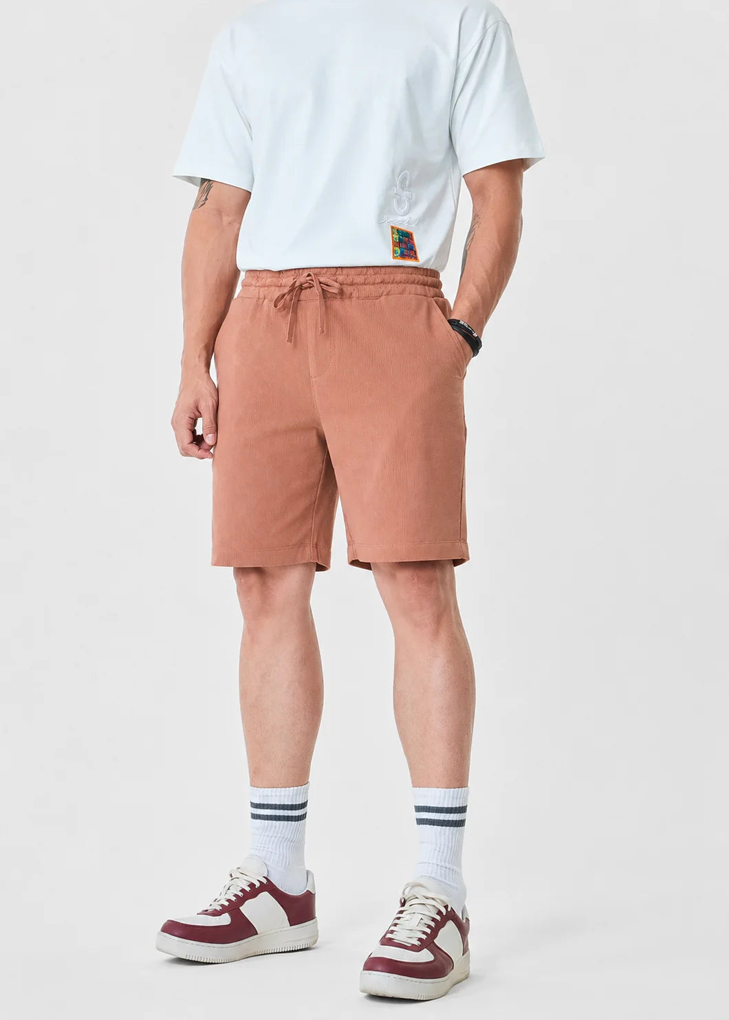 Waffle Knit Shorts