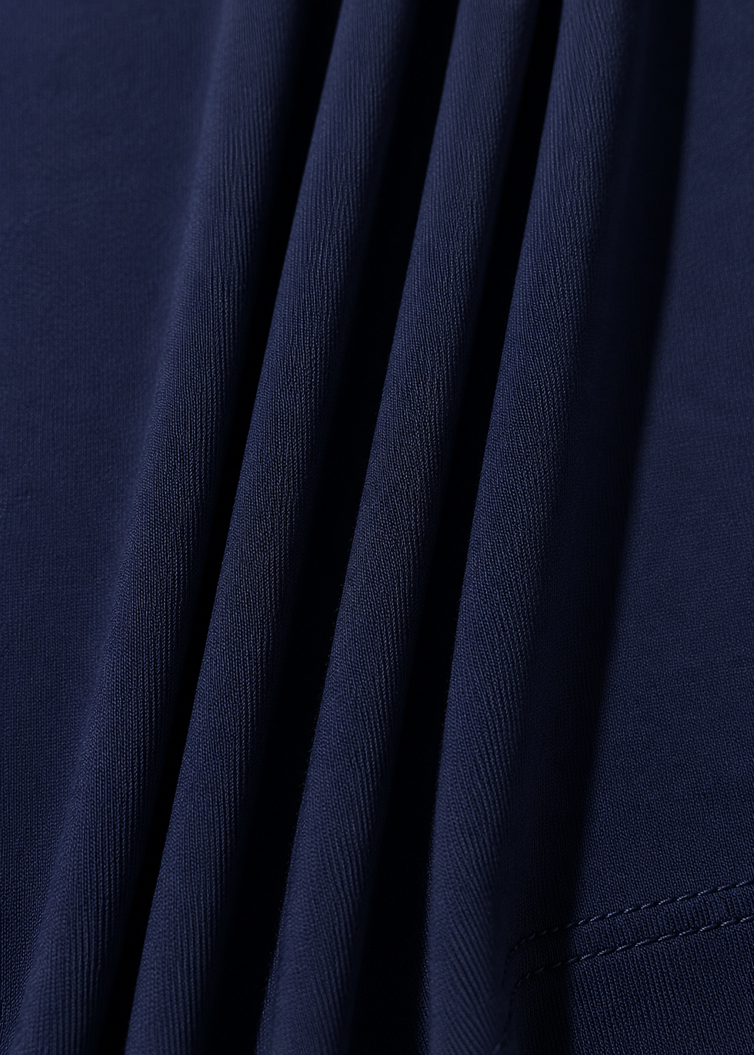 Stretch Relaxed Fit T-shirt — Navy