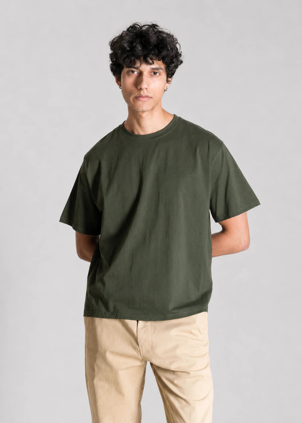 Box-Fit T-shirt Green