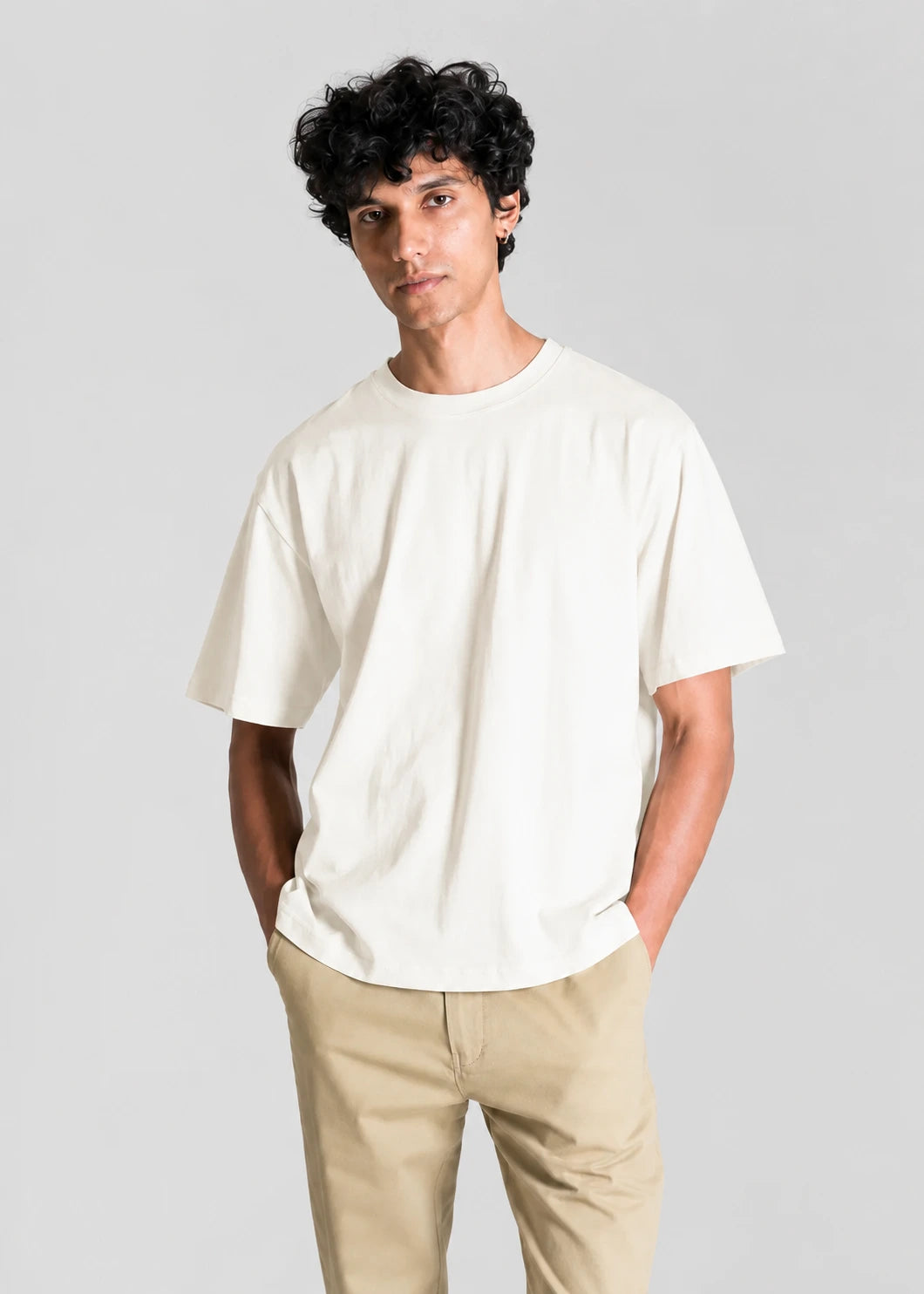  Box-Fit T-shirt off white