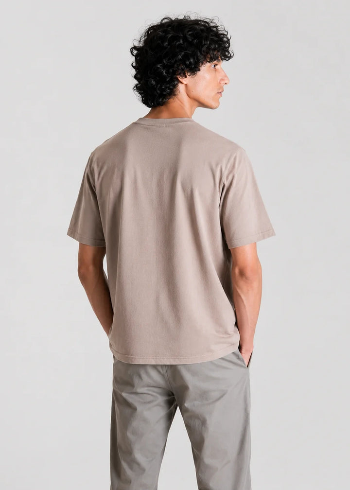 Stretch Relaxed Fit T-shirt — Khaki