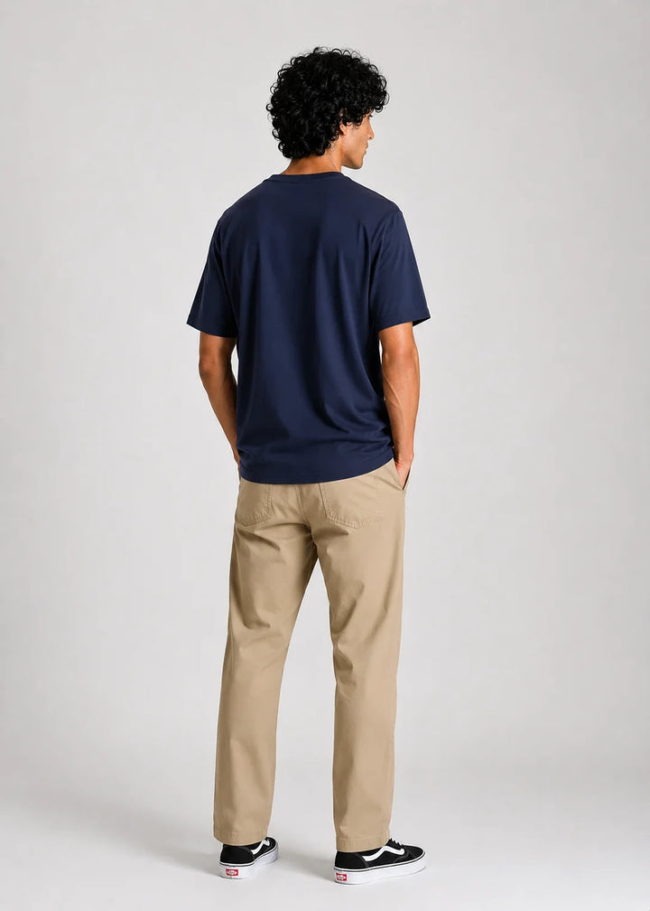 Stretch Relaxed Fit T-shirt — Navy