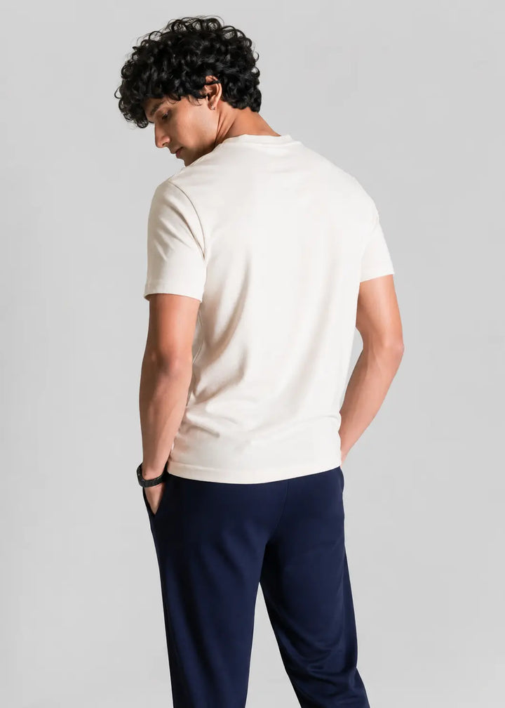 V-Neck Cotton Stretch T-Shirt