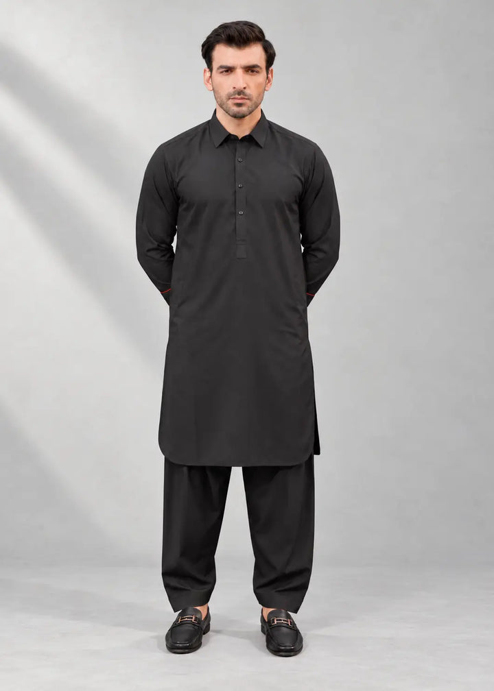 Core Black Ebony Luxe Shalwar Kameez