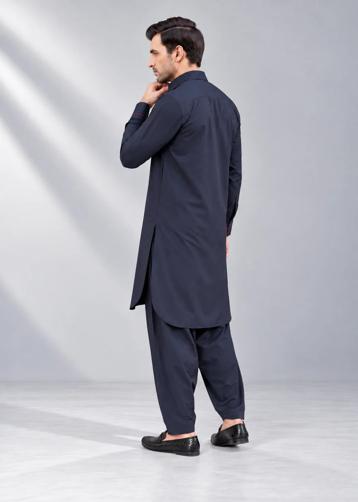 Midnight Navy Shalwar Kameez