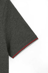 Charcoal Pique Polo Shirt