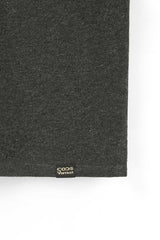 Charcoal Pique Polo Shirt