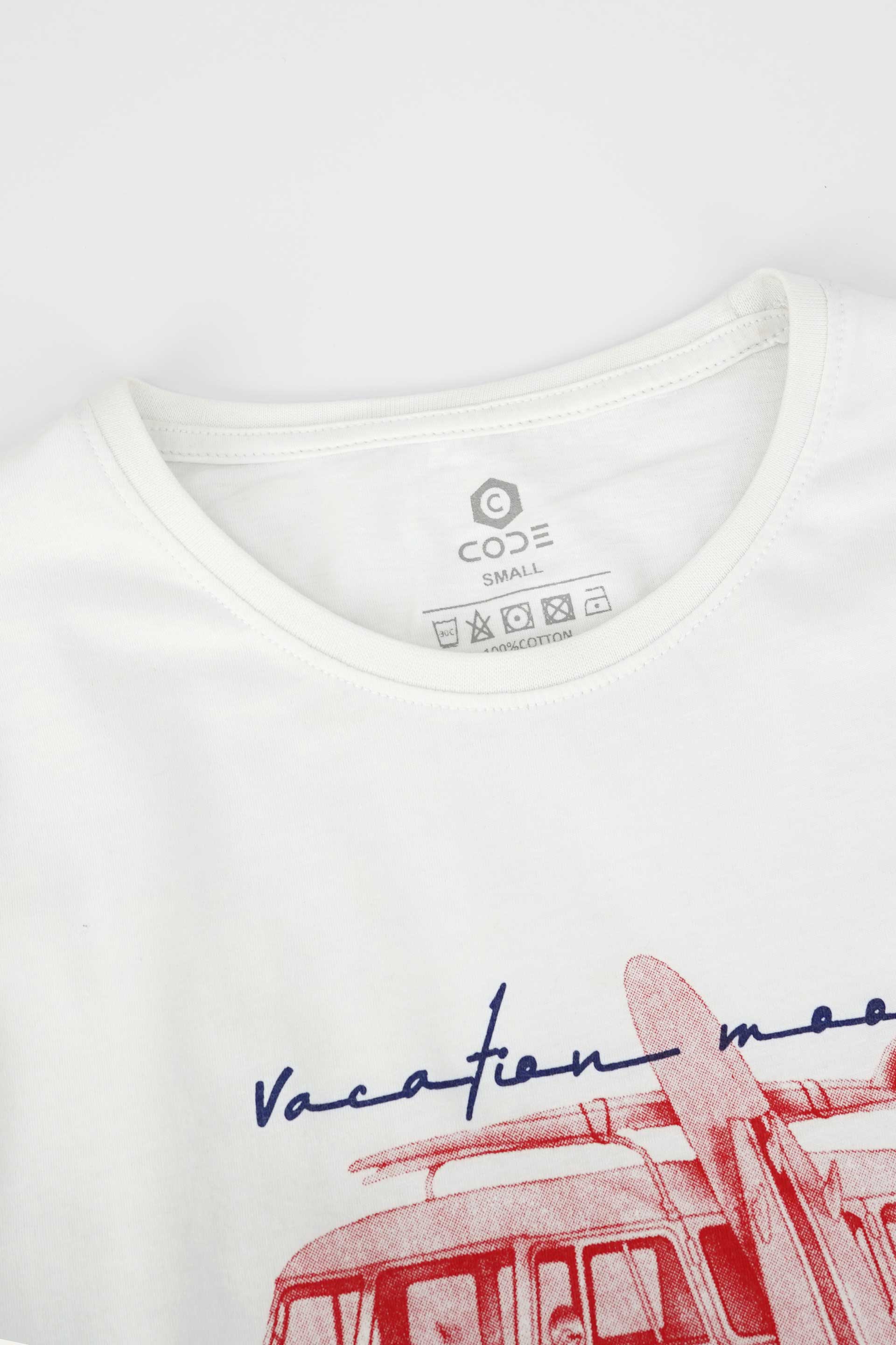 White Graphic T-Shirt