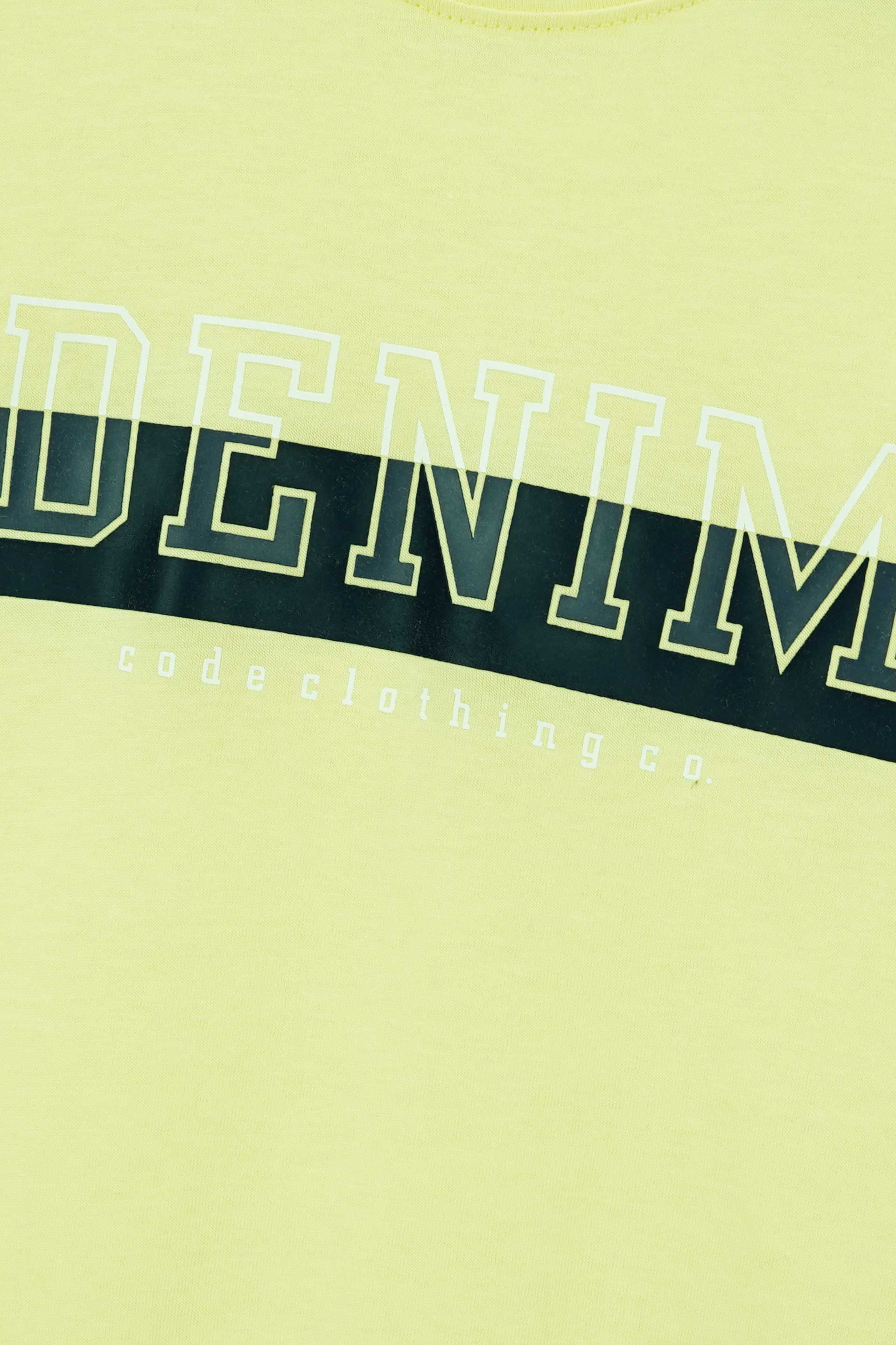 Yellow Graphic T-Shirt