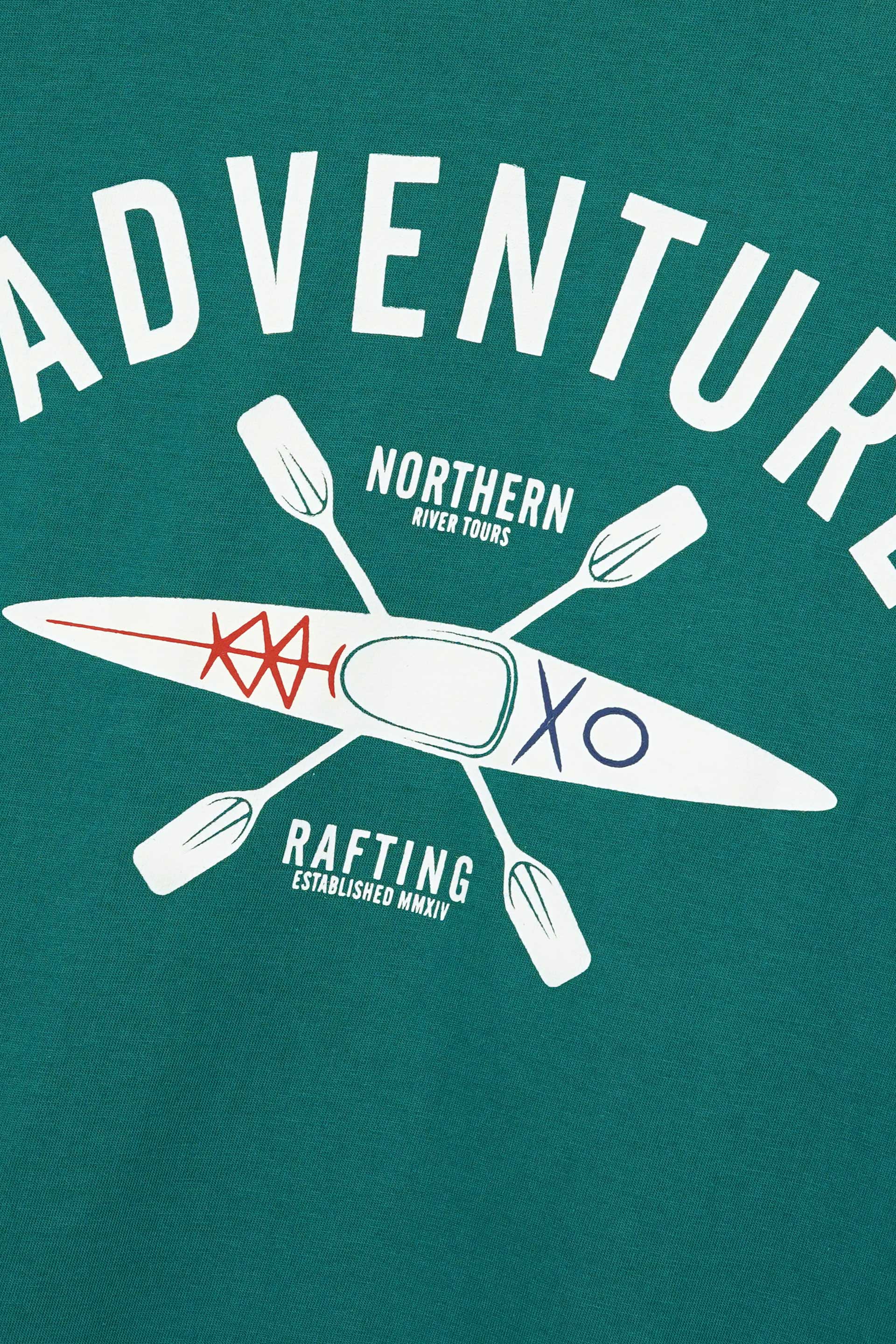 Teal Graphic T-Shirt