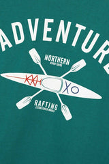 Teal Graphic T-Shirt