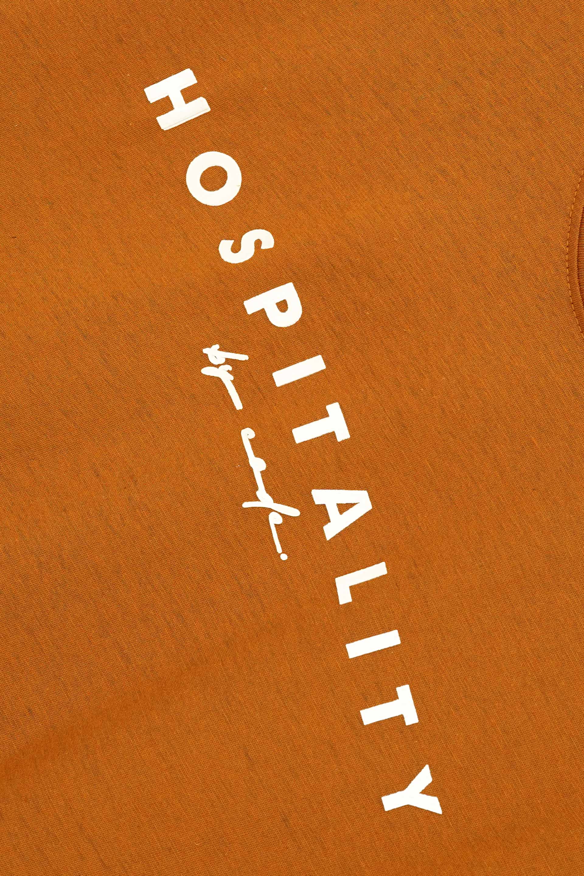 Orange Graphic T-Shirt