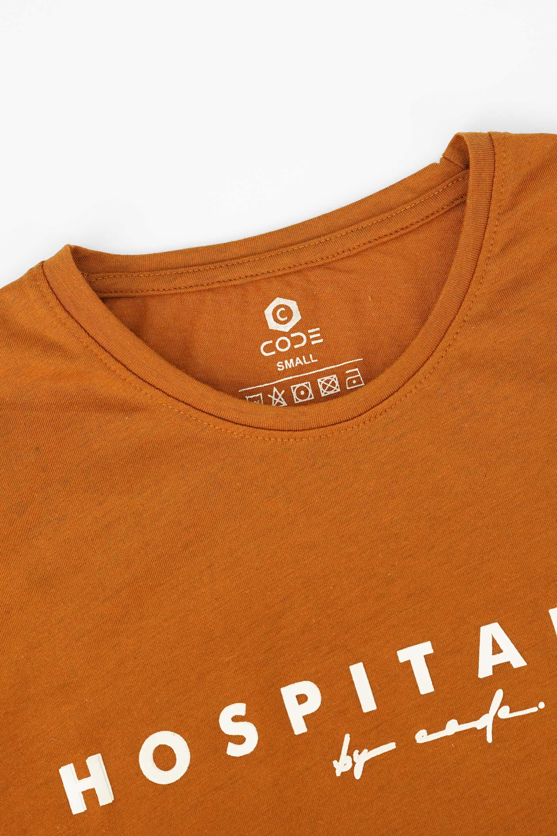 Orange Graphic T-Shirt