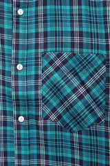 Check Blue Casual Shirt