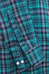 Check Blue Casual Shirt