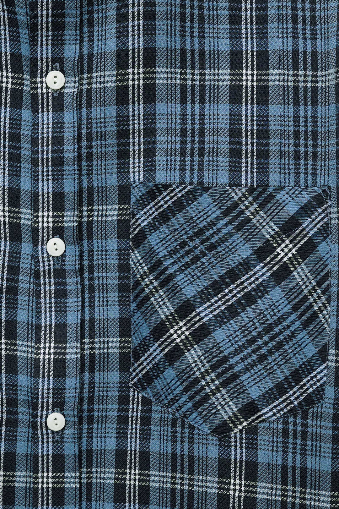 Blue Check Casual Shirt