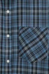 Blue Check Casual Shirt