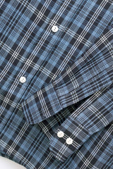 Blue Check Casual Shirt