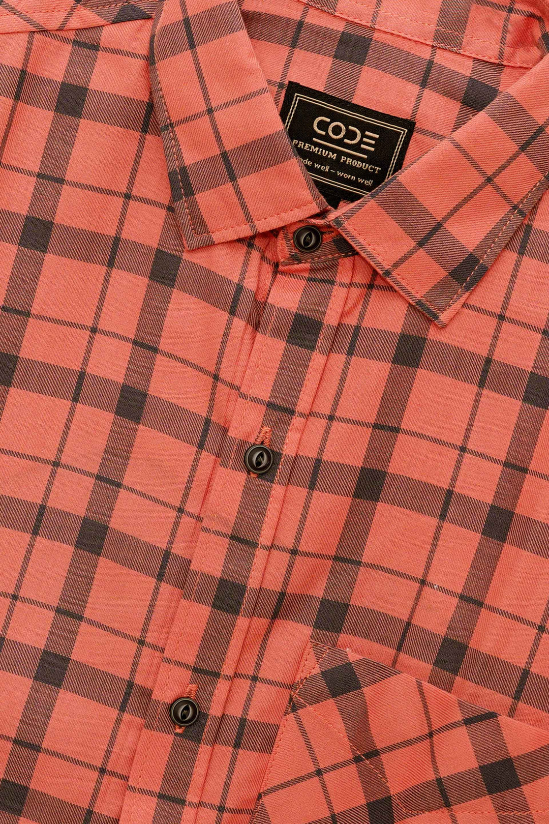 Check Pink Casual Shirt