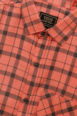 Check Pink Casual Shirt