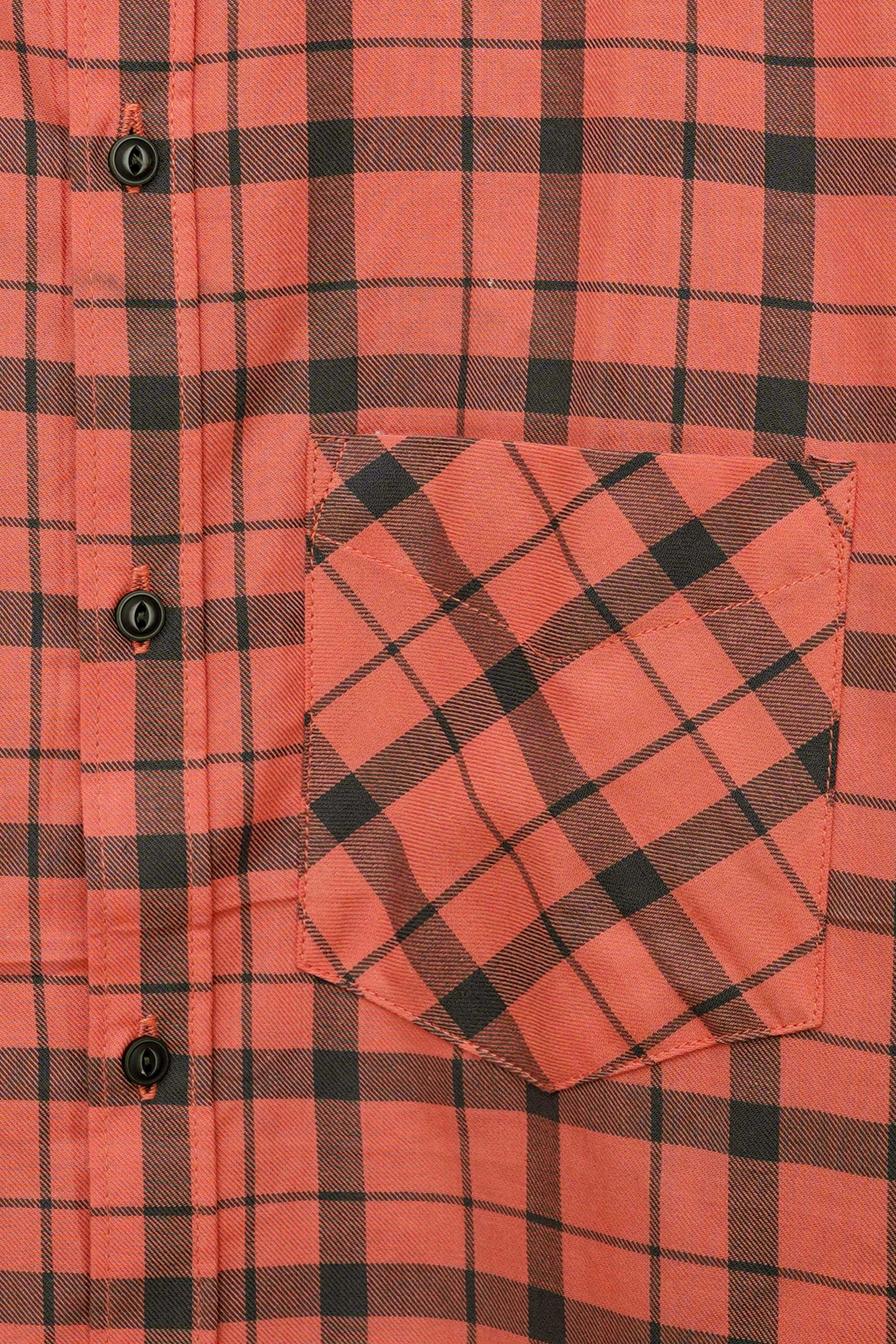 Check Pink Casual Shirt